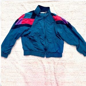 Vintage HEAD Colorblock Windbreaker – 80s/90s Retro – Fits M color block zip up